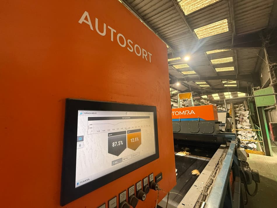 TOMRA's AUTOSORT at Green Recycling plant