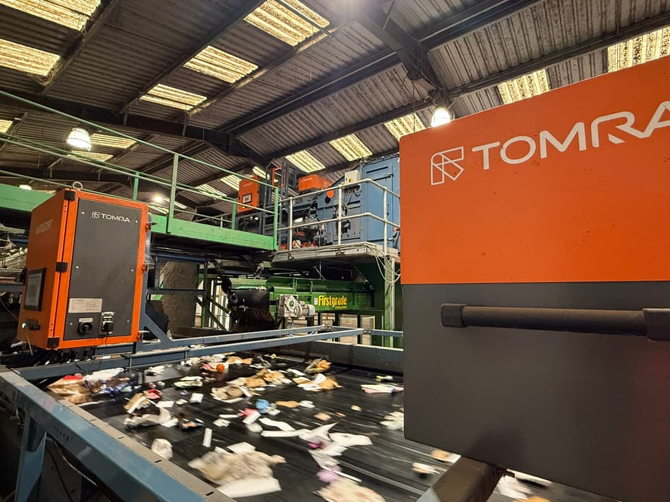 TOMRA's AUTOSORT at Green Recycling plant