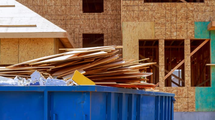 mixed waste wood 