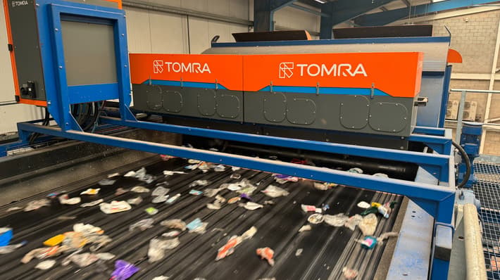 Pro Environmental has invested in advanced sensor-based sorting equipment from TOMRA