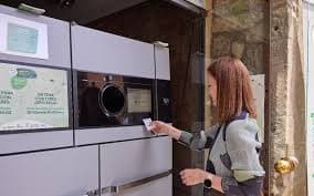 Reverse vending machine in Spain deposit return scheme trial