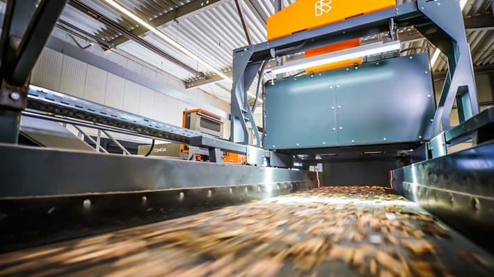 deep learning wood sorting