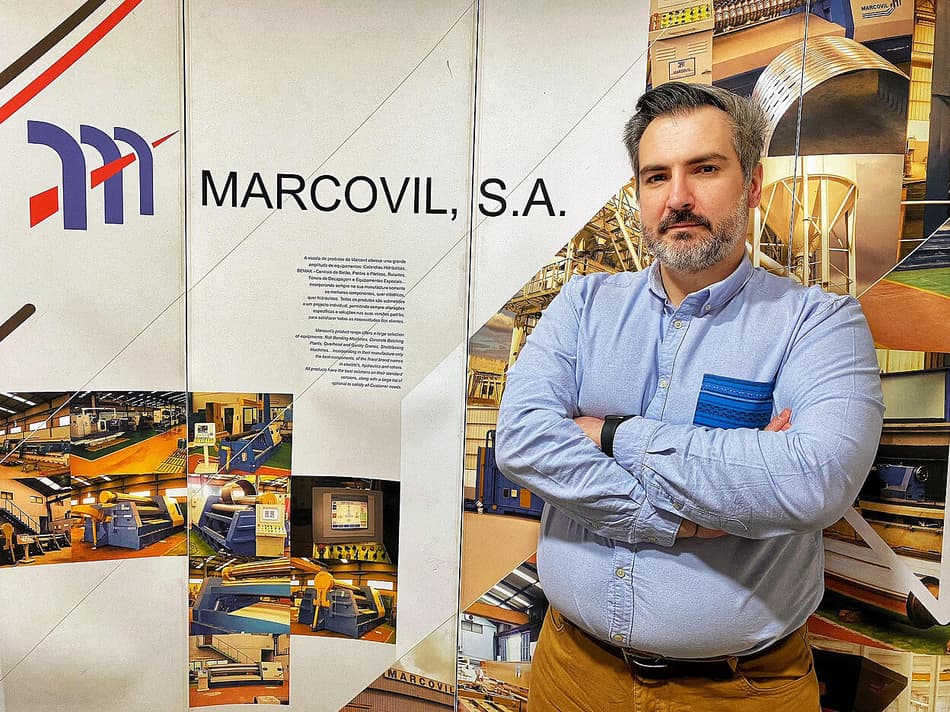 Bruno Silva, Sales Representative of the Marcovil Group