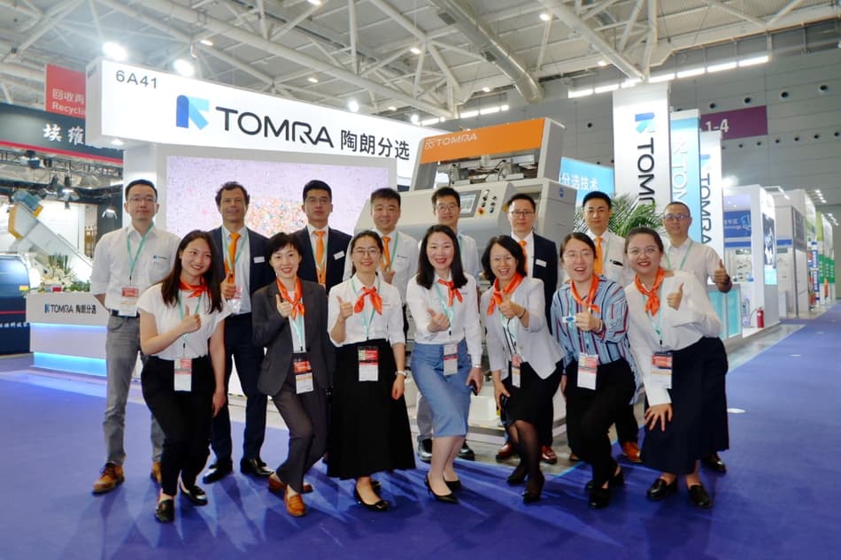 TOMRA team at the CHINAPLAS 2021