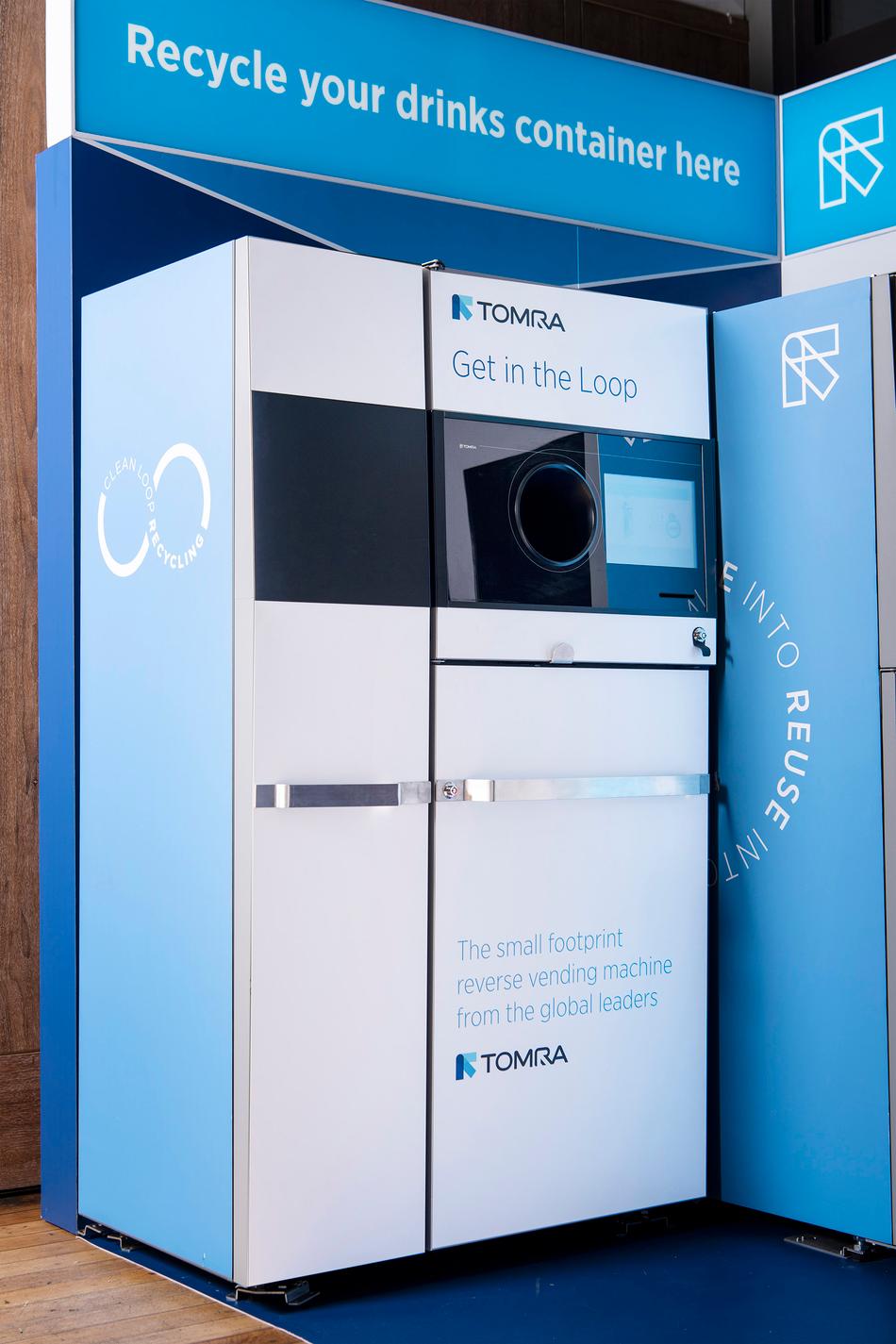 M1 tomra machine reverse vending