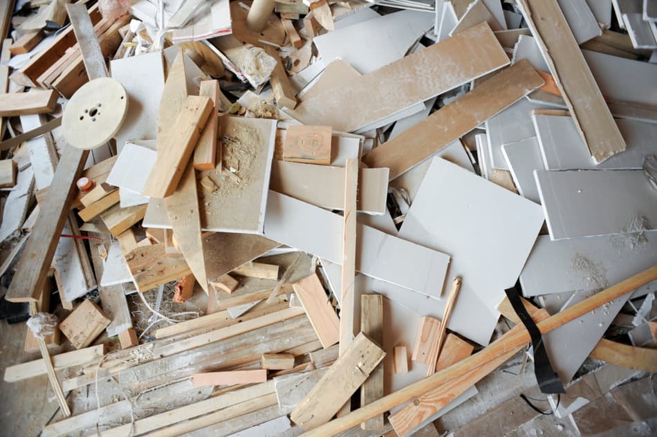 Construction and demolition waste