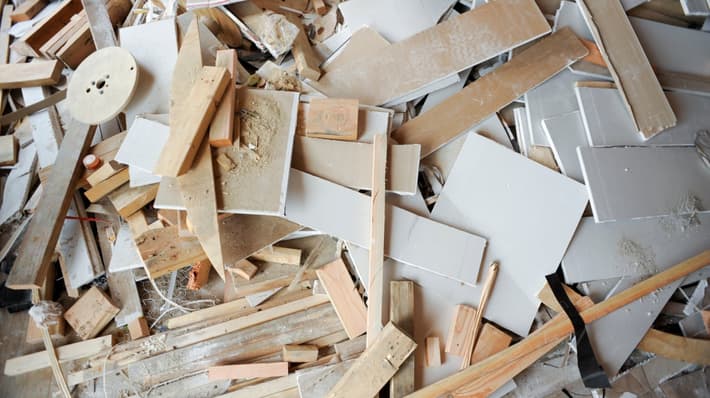 Construction and demolition waste