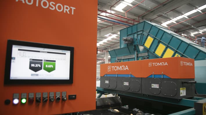 AUTOSORT FLAKE in Doga PET plant