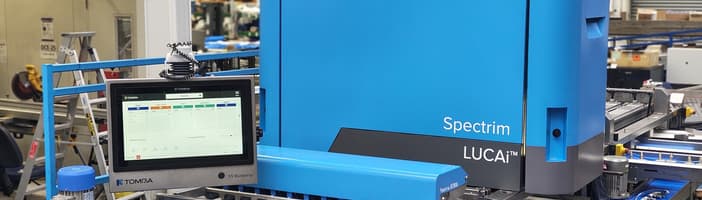 TOMRA's 5S machine for blueberries sorting