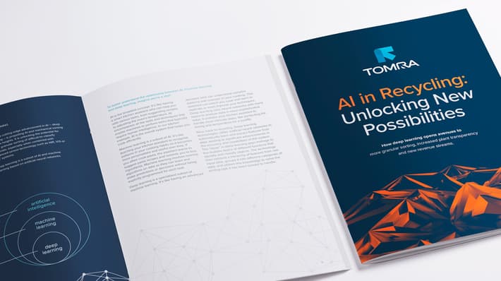 TOMRA AI eBook mockup