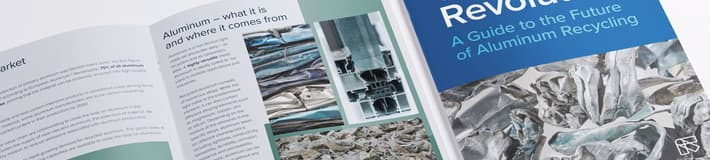 Brochure cover for Aluminum Recycling