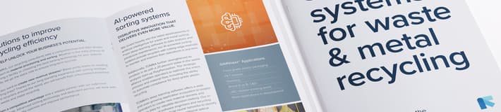 Brochure cover for Waste and Metal Recycling