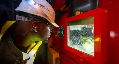 Diamond sorting process