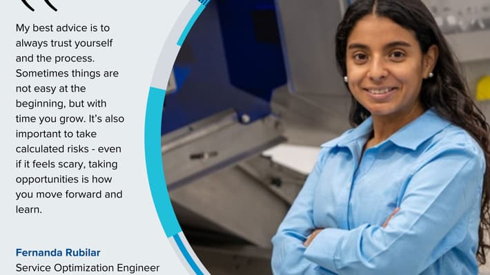 Fernanda Rubilar, Service optimization Engineer