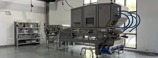 TOMRA Food demo center in Kunshan, China