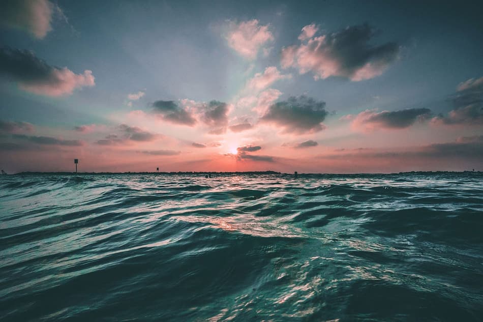 Ocean sunset