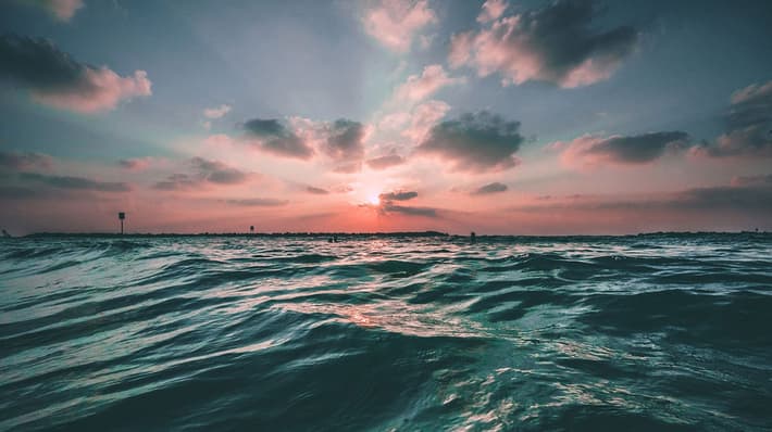 Ocean sunset