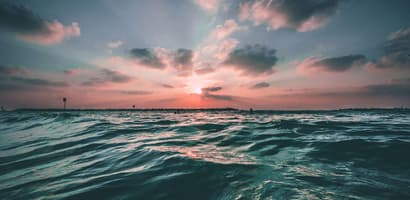 Ocean sunset