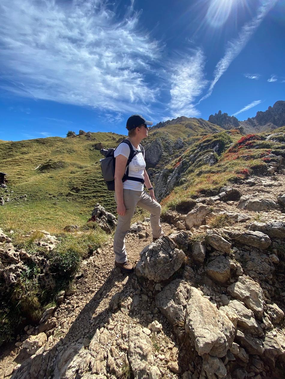 Ines Hartwig Hiking