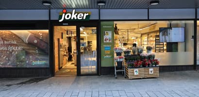 Fasada of Joker Storgata in OSlo, Norway