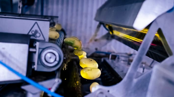 Lamb Weston machine installation