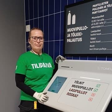 Anita Hietikko at S Market Kankaanpaa
