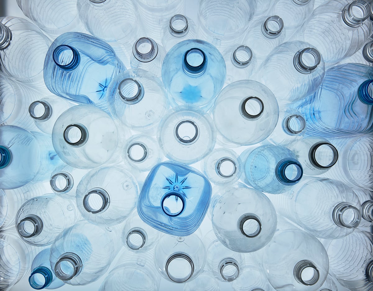 material bottles PET