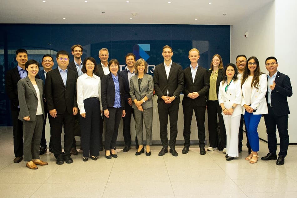 Norwegian minister of Climate and Environment delegation to TOMRA China