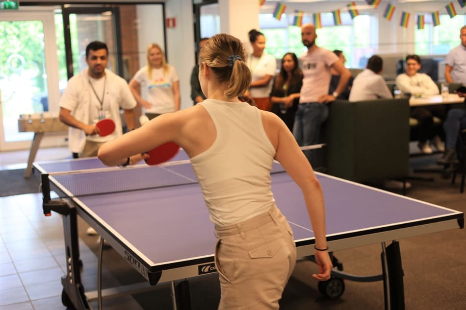 Ping pong in Asker