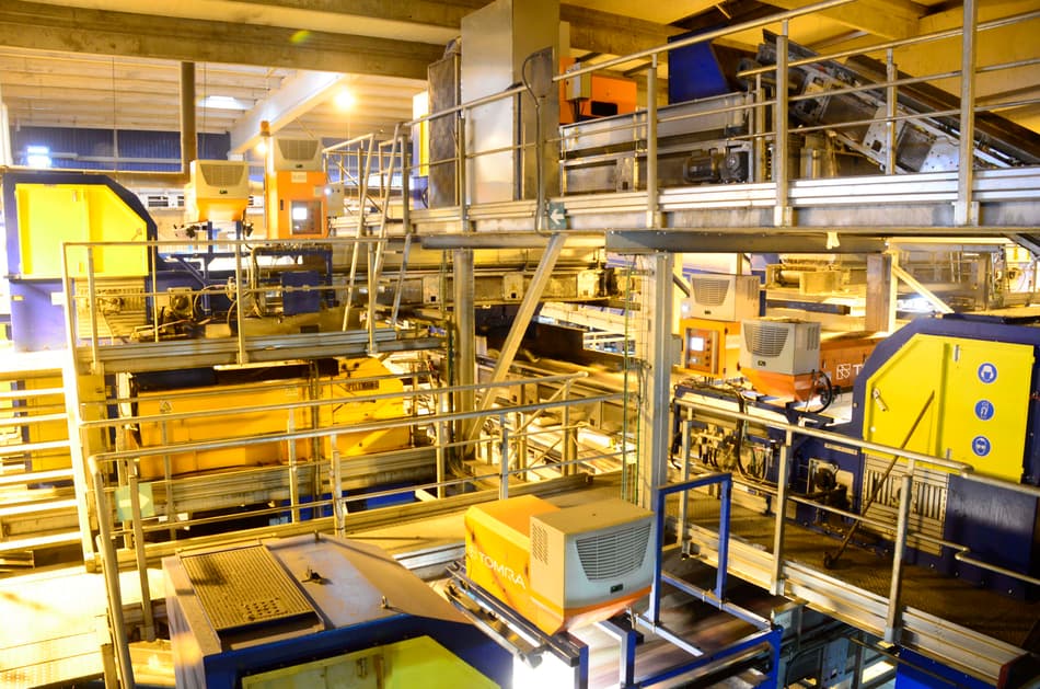 Granada Eco-Center plant with TOMRA machines