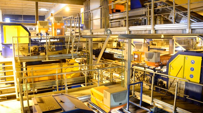 Granada Eco-Center plant with TOMRA machines