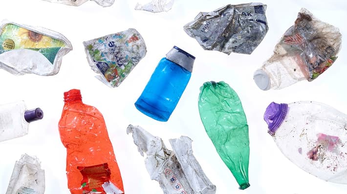 Examples of plastic packaging waste
