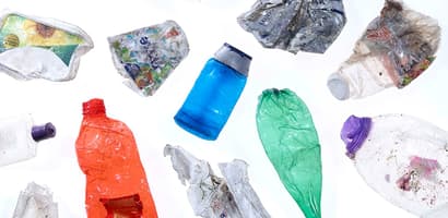 Examples of plastic packaging waste