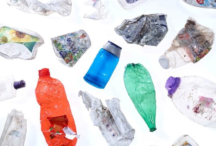 Examples of plastic packaging waste