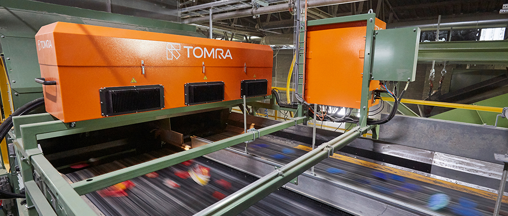 TOMRA Feedstock sorting line