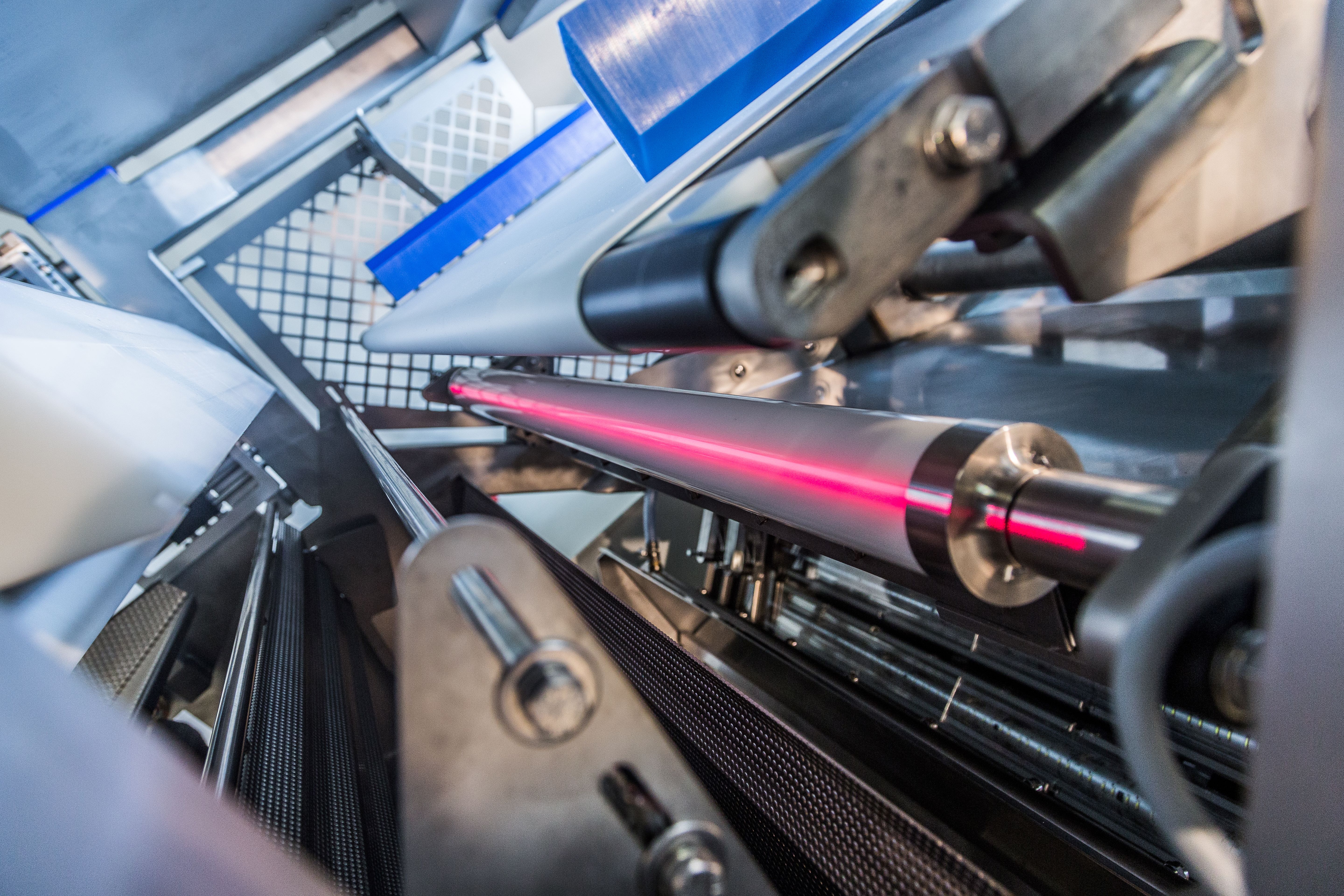 An image of the laser component within the TOMRA 5B
