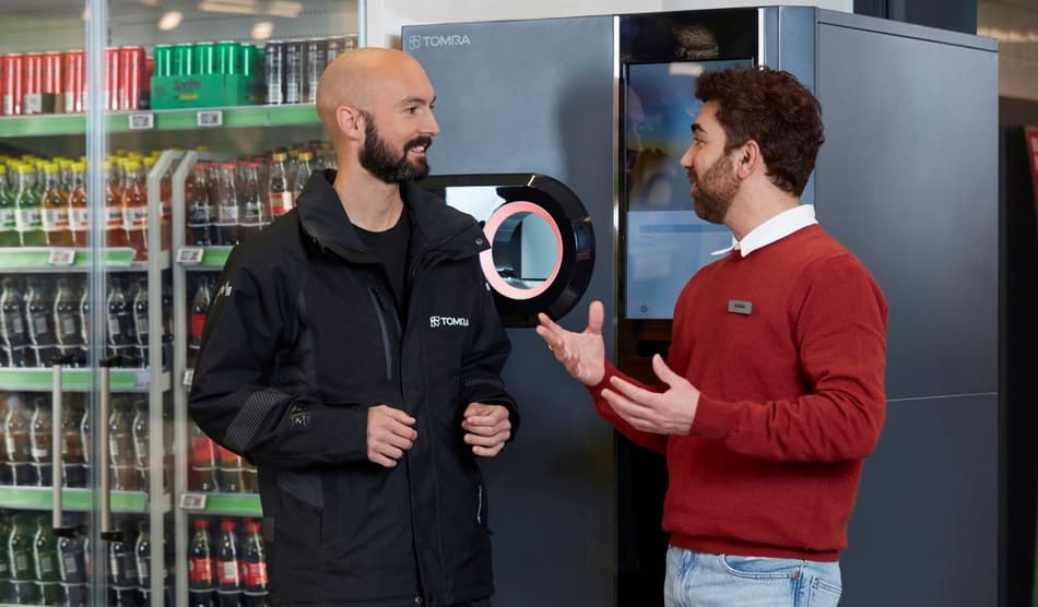 Image of TOMRA B5 reverse vending machine