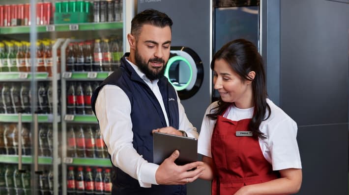 TOMRA B5 what retailers need to know when buying a reverse vending machine