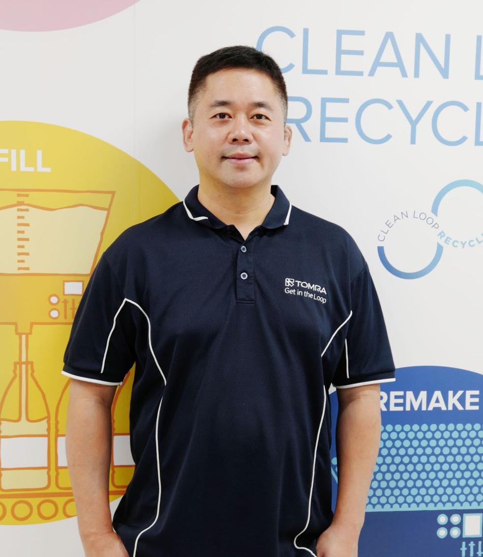 TOMRA Collection managing director for Singapore, CK Chai