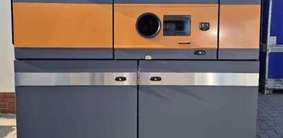 TOMRA Machine front environment