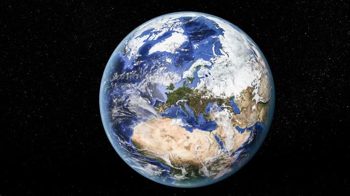 TOMRA Mining Earth Stock photo