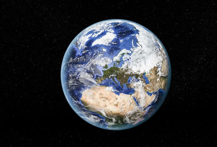 TOMRA Mining Earth Stock photo