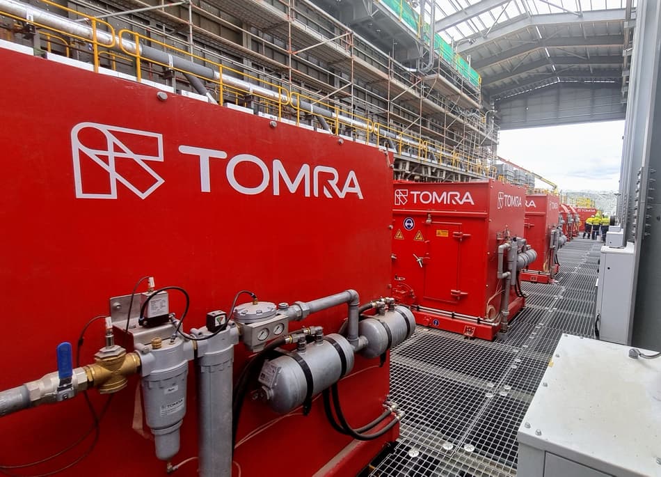 TOMRA Pilbara machine closeup overview