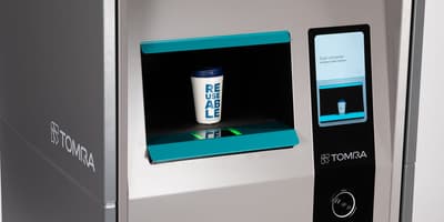  TOMRA reverse vending machine machine for reusable cups