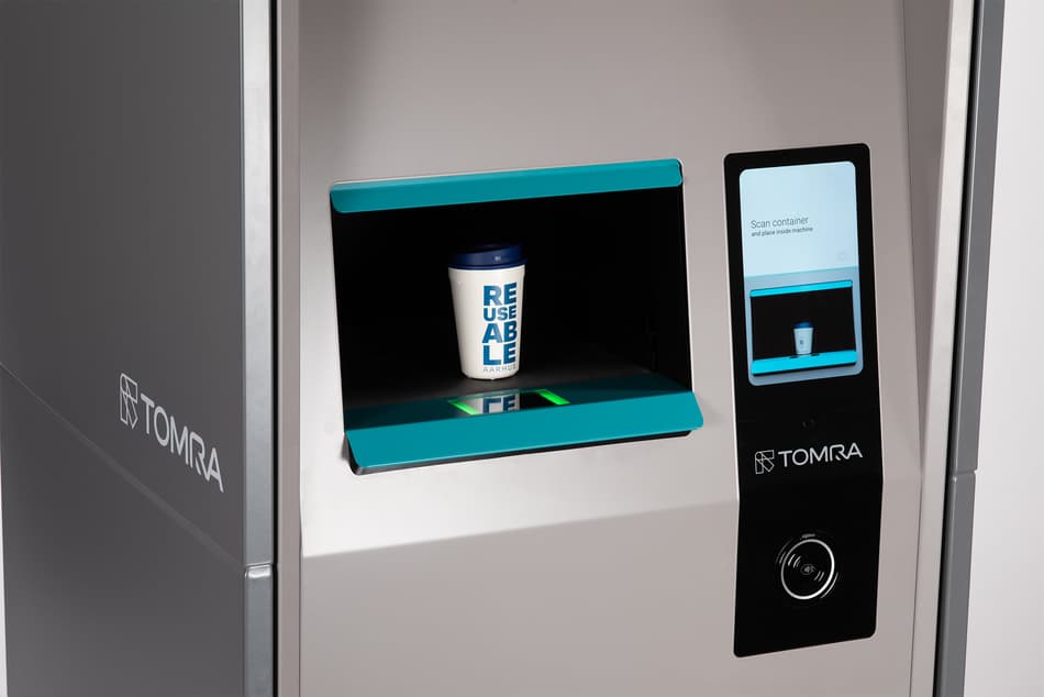  TOMRA reverse vending machine machine for reusable cups