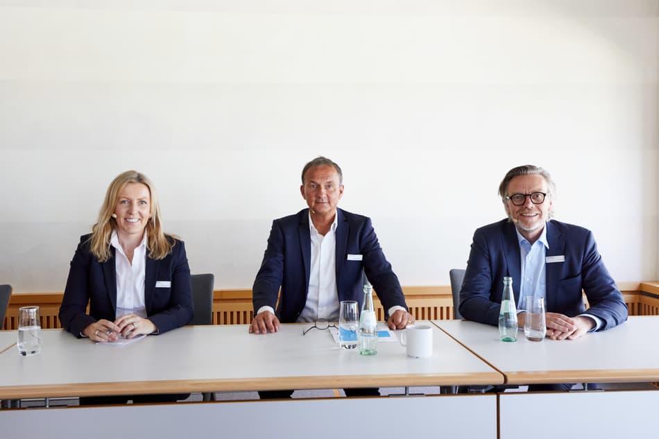 TOMRA Tove Andersen, Dr. Volker Rehrmann, Tom Eng