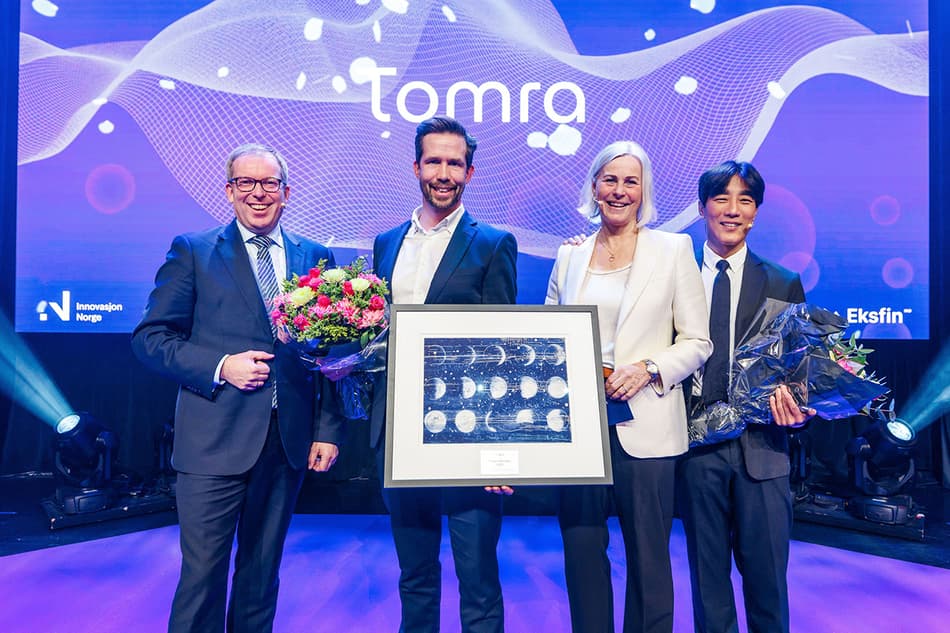TOMRA wins Norwegian Export Price 2025