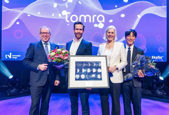 TOMRA wins Norwegian Export Price 2025