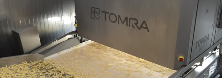 French Fries on a TOMRA 5B sorting machine
