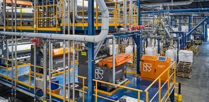 TOMRA sorting machines in Cirrec recycling plant